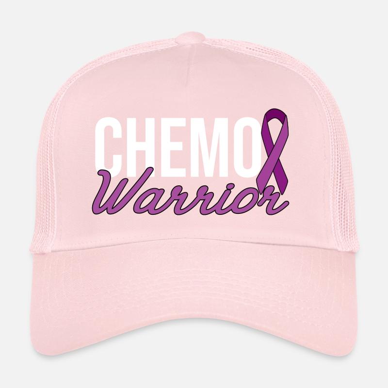 Chemo Warrior - Lila Schleife Trucker Cap