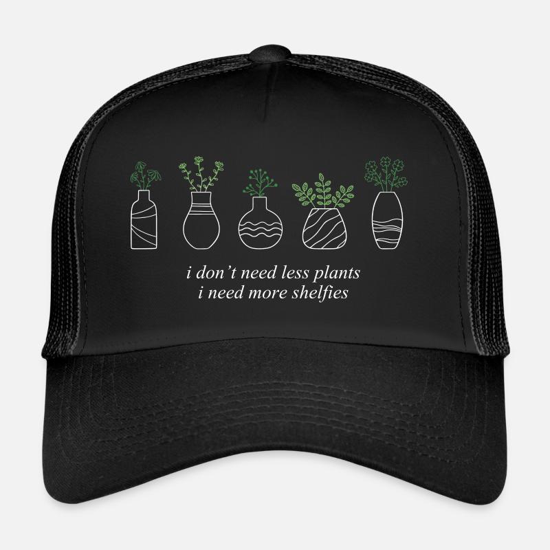 Plants Shelfies Graphic T-Shirts Trucker Cap
