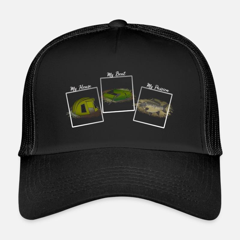 Carpes pêche Casquette trucker 