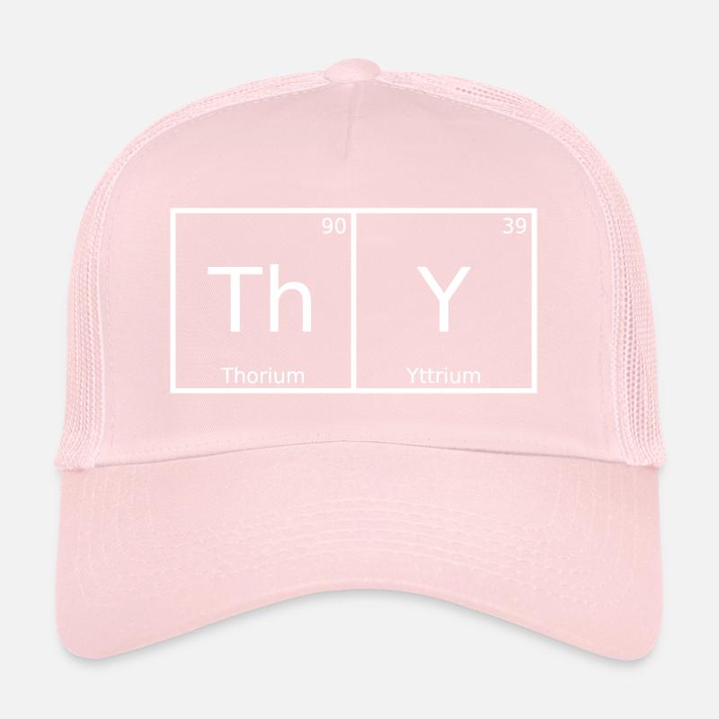 Thy Name Vorname Chemie Periodensystem Elemente Trucker Cap