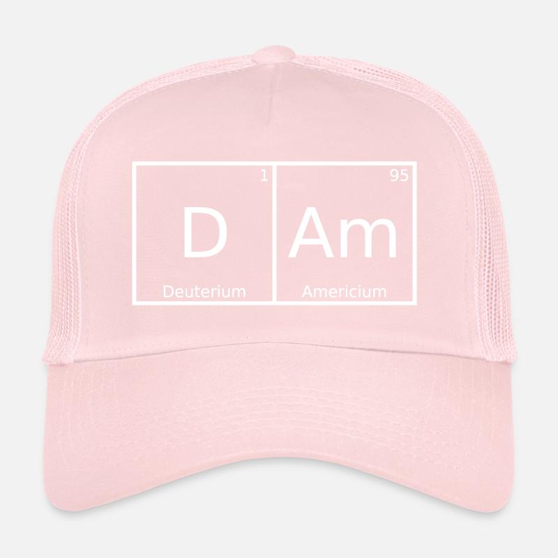 Nom de la mère Prénom Chimie Tableau périodique Éléments Casquette trucker 