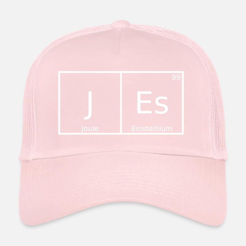 Jes Last name First name Chemistry Periodic Table Elements Trucker Cap
