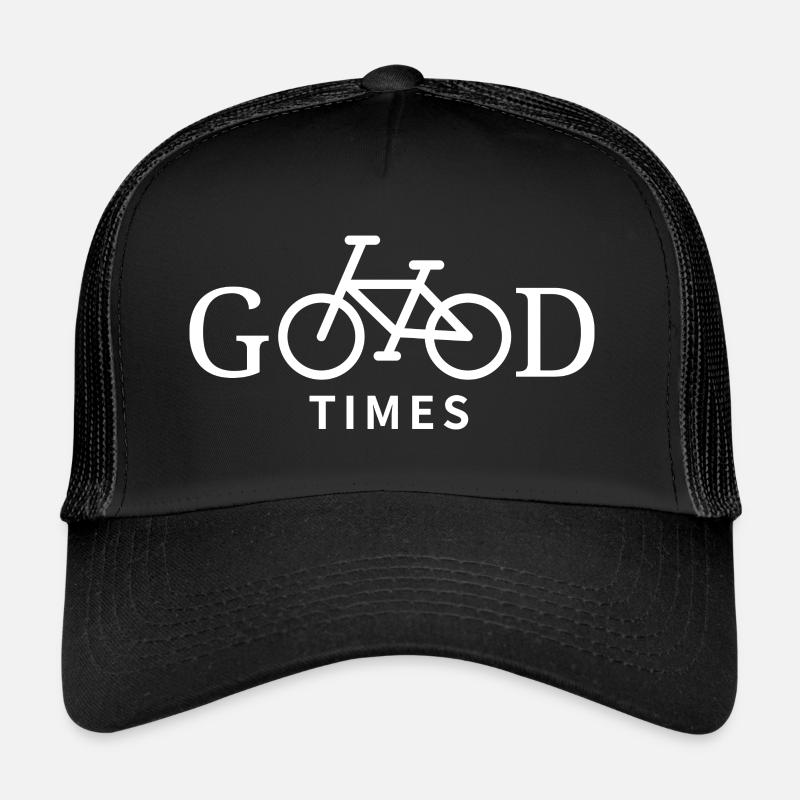 Fahrräder - Trucker Cap - Schwarz/Schwarz