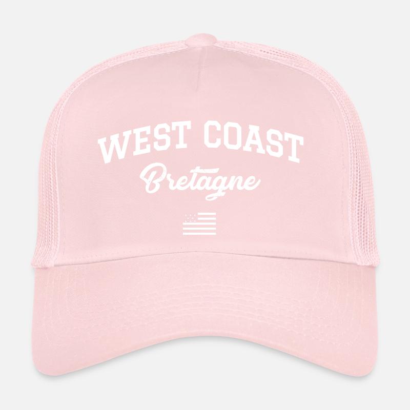 WEST COAST Brittany flag Trucker Cap