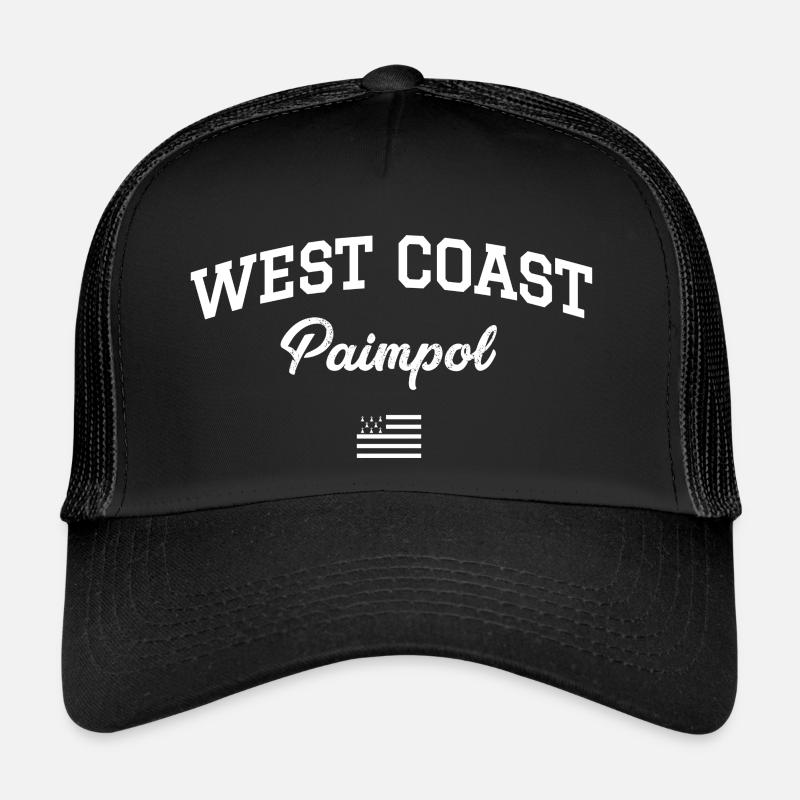 WESTKÜSTE Paimpol Bretonische Flagge Trucker Cap