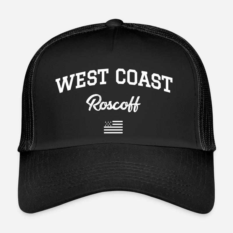 WEST COAST Roscoff drapeau breton Casquette trucker 