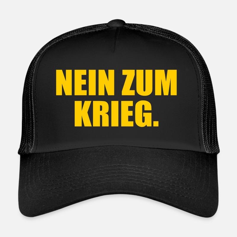 Nein zum krieg Trucker Cap