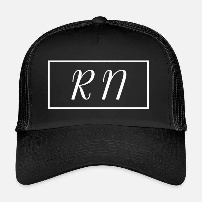 RN or Registered Nurse Proud Graduated Nursing Trucker Cap