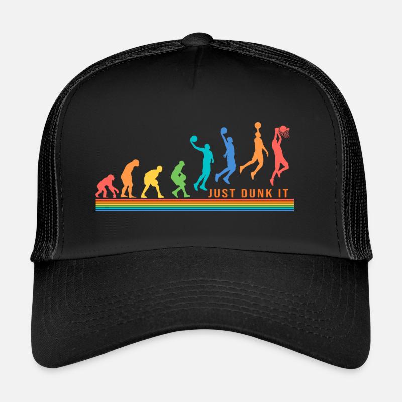 Basketballspieler Basketball Evolution Trucker Cap