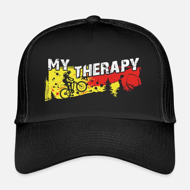 Le vélo, c’est ma thérapie Casquette trucker 