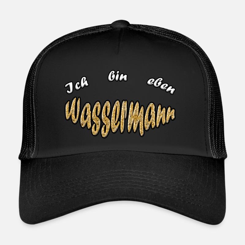 Signe astrologique Verseau Casquette trucker 