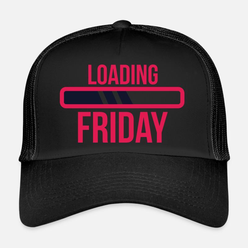 Friday Friday weekend celebrations party loading bar Trucker Cap