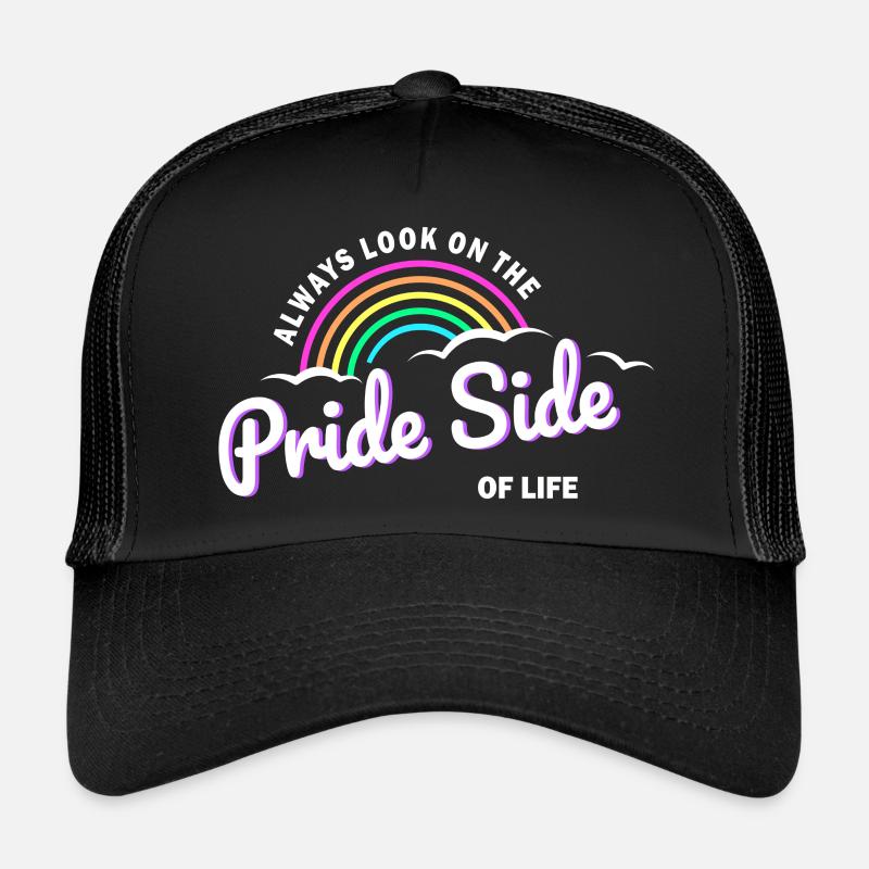 LGBT Pride - Trucker Cap - Schwarz/Schwarz