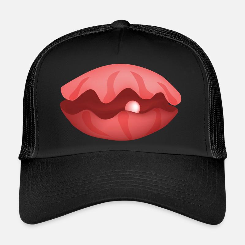 Pearl Shell - Perle Muschel Trucker Cap