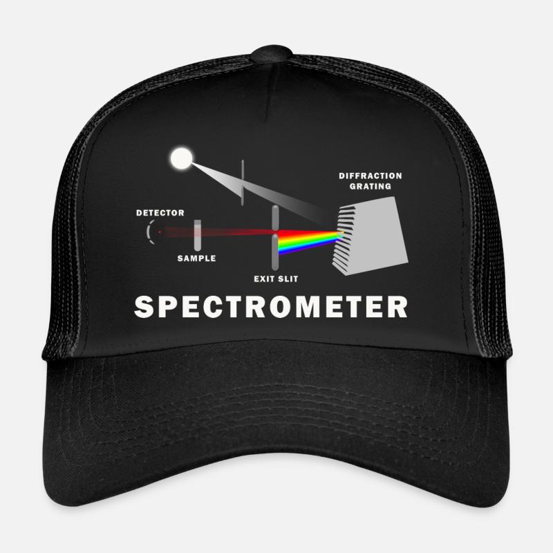 How Does a Spectrometer Work - Trucker Cap - black/black