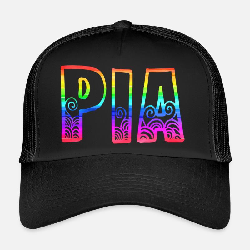 pia rs regenbogen Trucker Cap