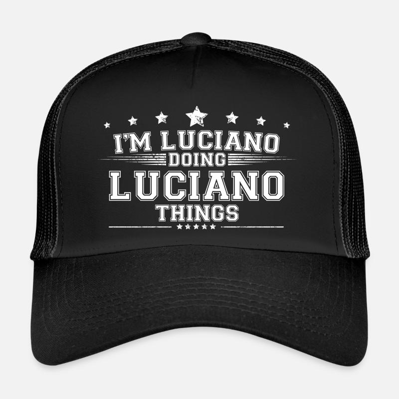 Luciano Casquette trucker 
