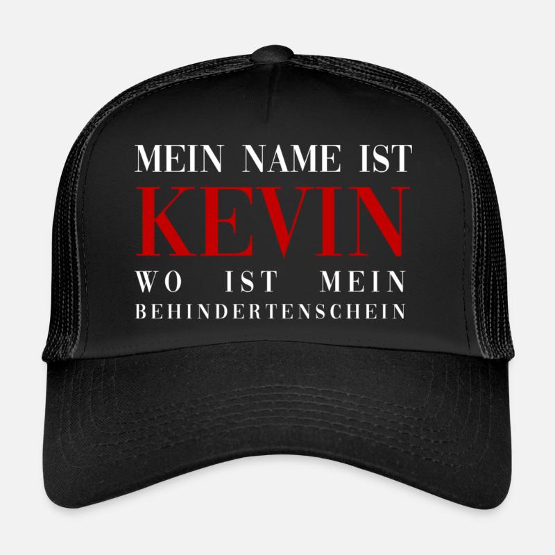 Mein Name ist Kevin - troll design Trucker Cap