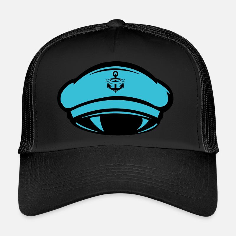Capitaine de bonnet Casquette trucker 