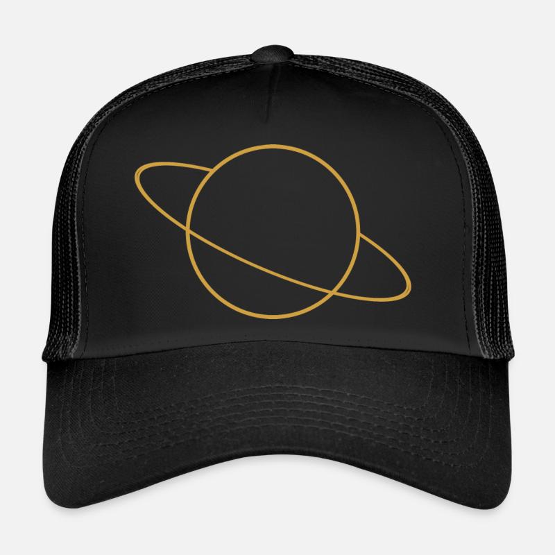 Saturn gold Trucker Cap