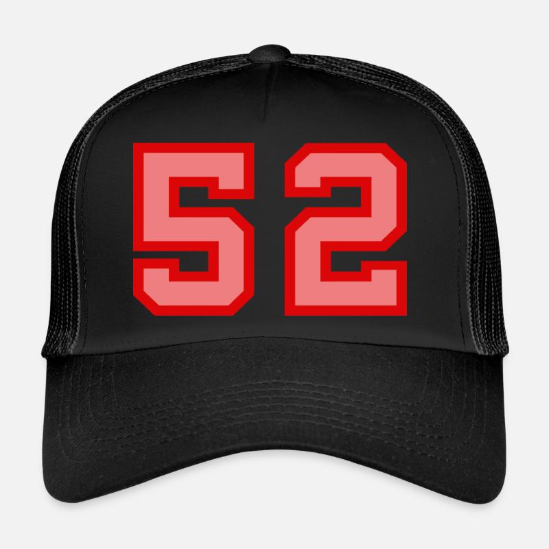 Cool Retro Retrostyle Numéro de maillot numéro de dos Casquette trucker 
