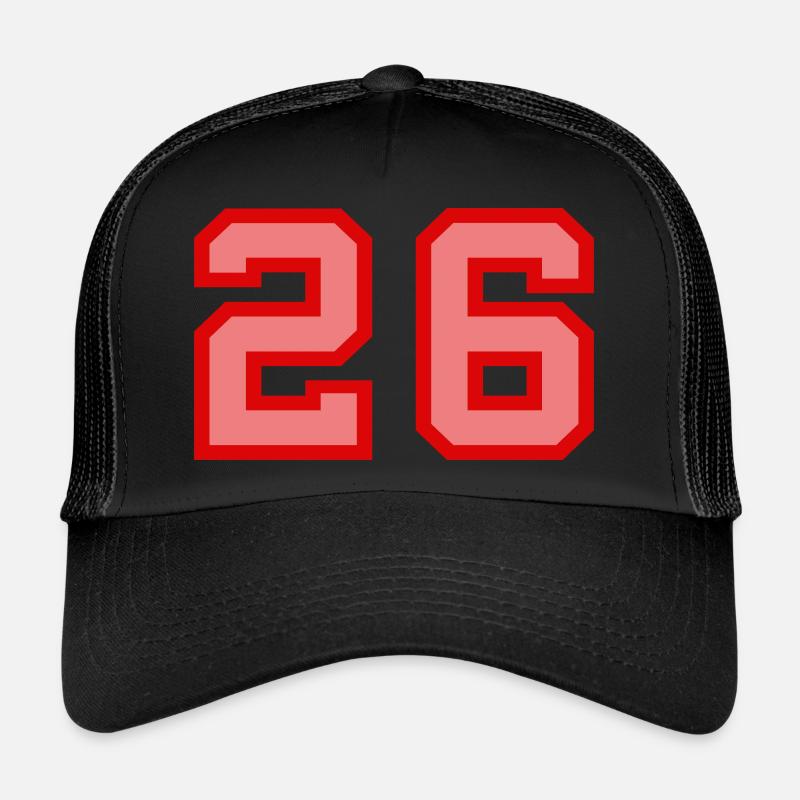 Cool Retro Retrostyle Numéro de maillot numéro de dos Casquette trucker 