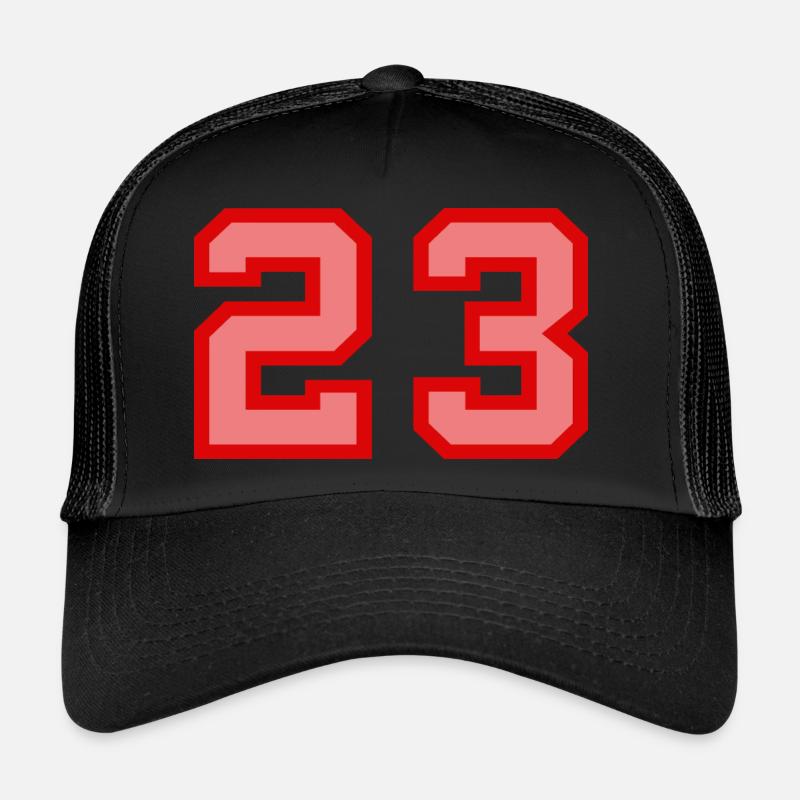 Cool Retro Retrostyle Numéro de maillot numéro de dos Casquette trucker 