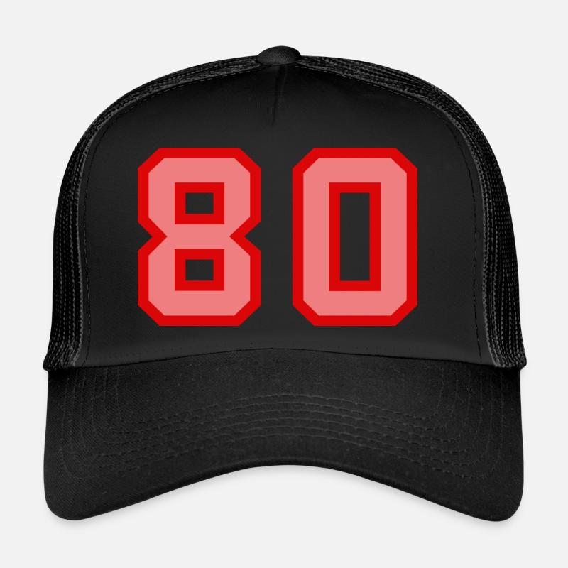 Cool Retro Retrostyle Numéro de maillot numéro de dos Casquette trucker 