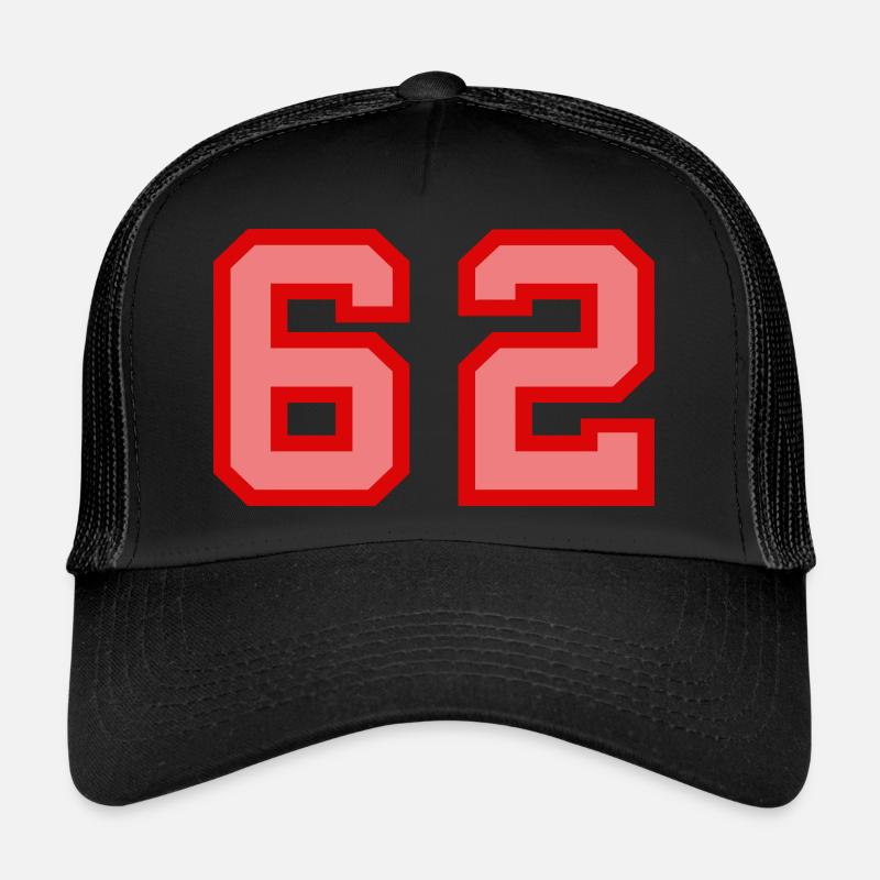 Cool Retro Retrostyle Jersey Number Back Number Trucker Cap