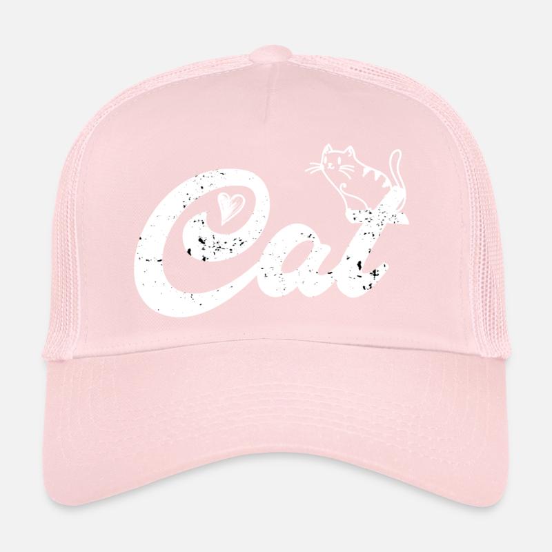 Mignon Chat Motif Chat Chat Gueule de Bois Casquette trucker 