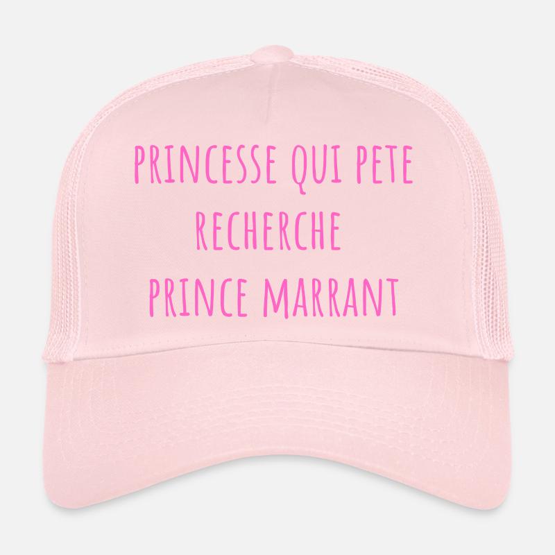 princesse qui pete recherche prince marrant Casquette trucker 