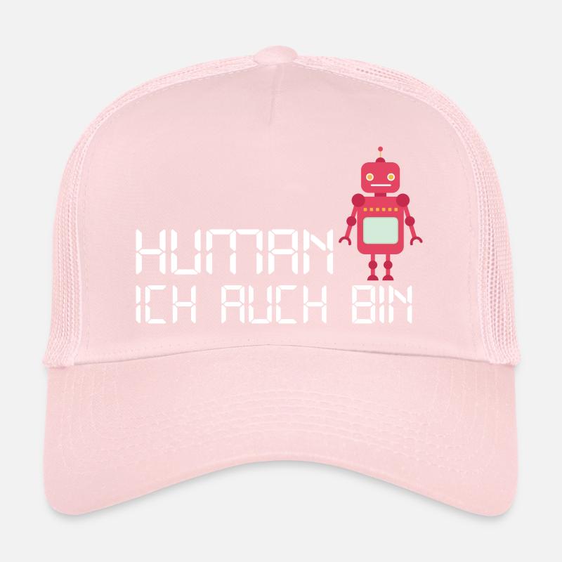Human Robot Android se sent humain Casquette trucker 