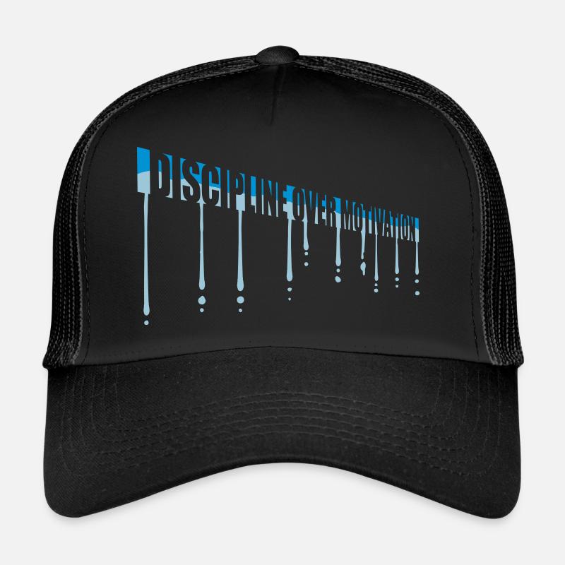 Citation de discipline sur la motivation Casquette trucker 