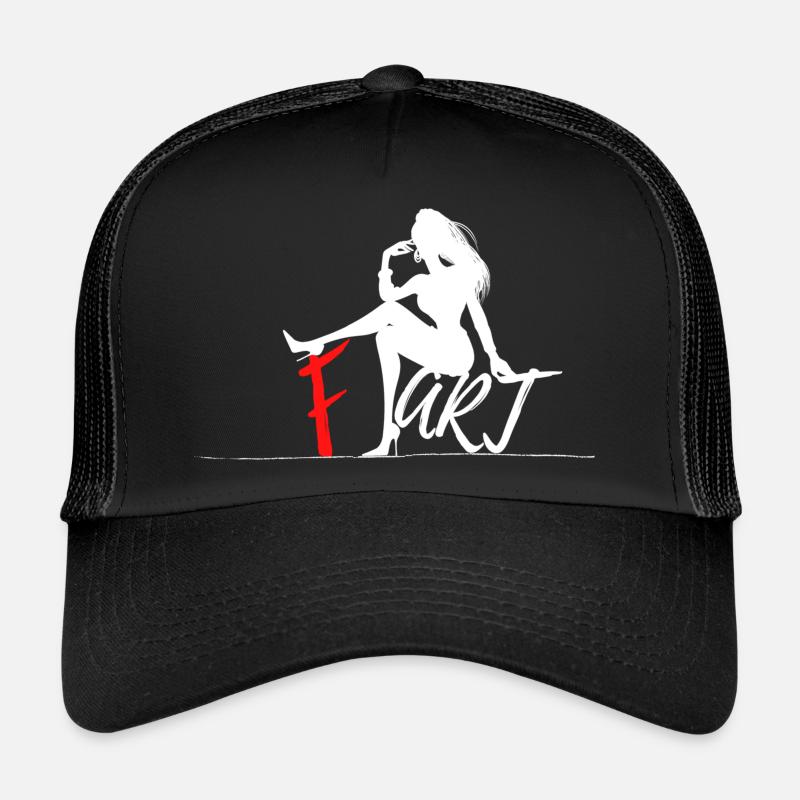 F. Type Casquette trucker 