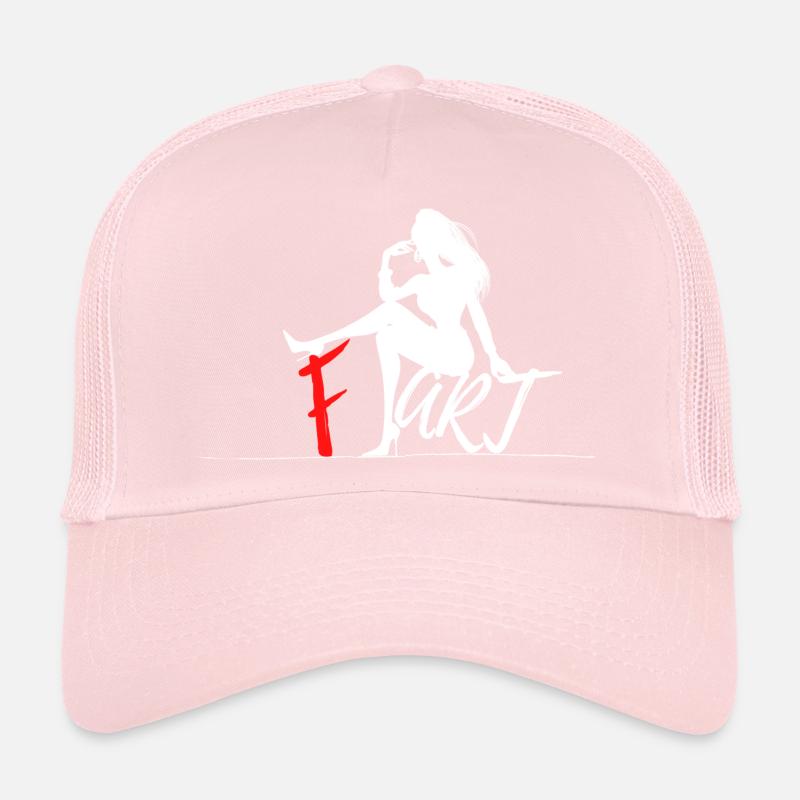 F. Type Casquette trucker 