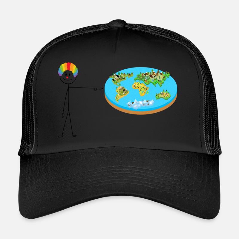Flat Earth Trucker Cap