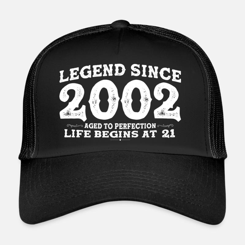 Legende seit 2002 21 Jahr der Perfektion - 21. Trucker Cap