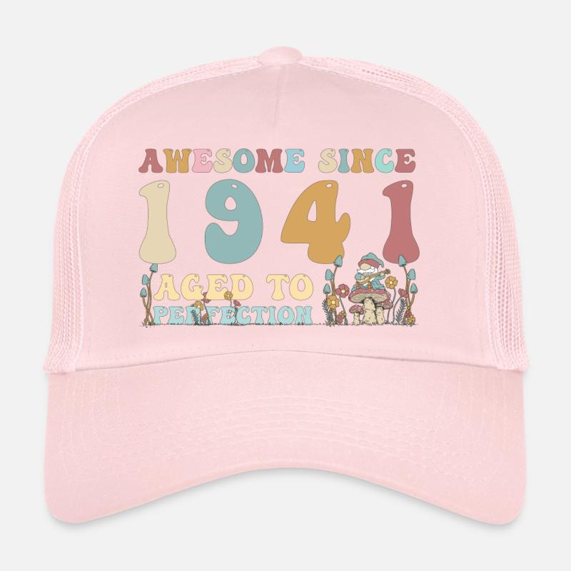 Awesome since 1941 - 82nd Birthday - 2023 Groovy Trucker Cap