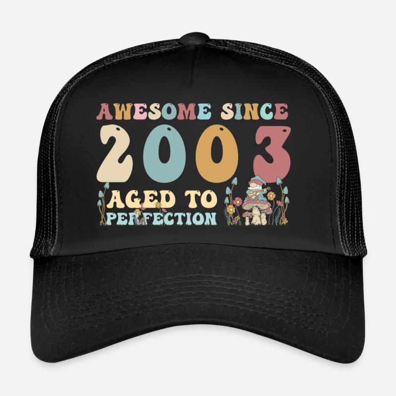 Super seit 2003 - 20. Geburtstag - 2023 Groovy Trucker Cap