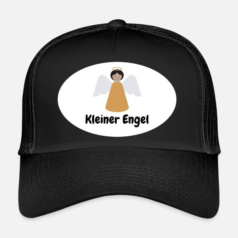Engel - Trucker Cap - Schwarz/Schwarz