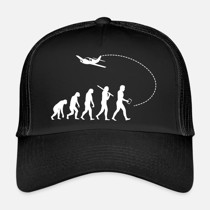 Évolution du projet pilote - Casquette trucker  - noir/noir