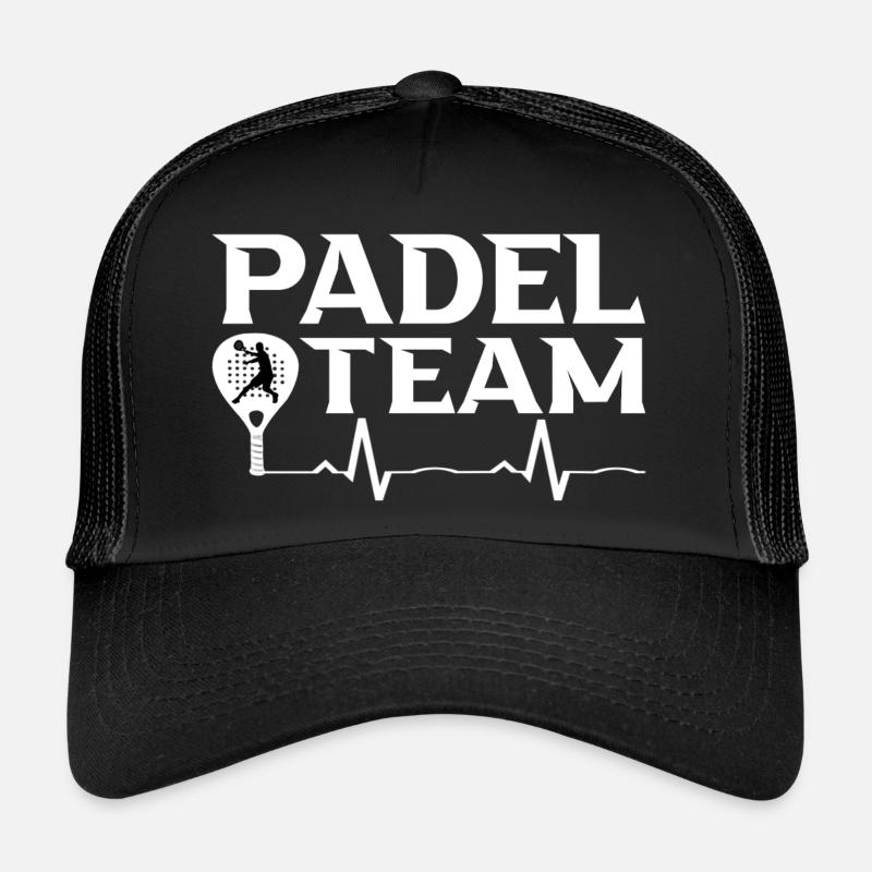 Padel - Trucker Cap - black/black