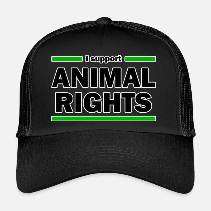 Animal Rights Trucker Cap