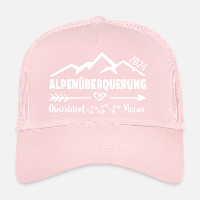 Alpenüberquerung E5 Oberstdorf Meran 2024 Trucker Cap
