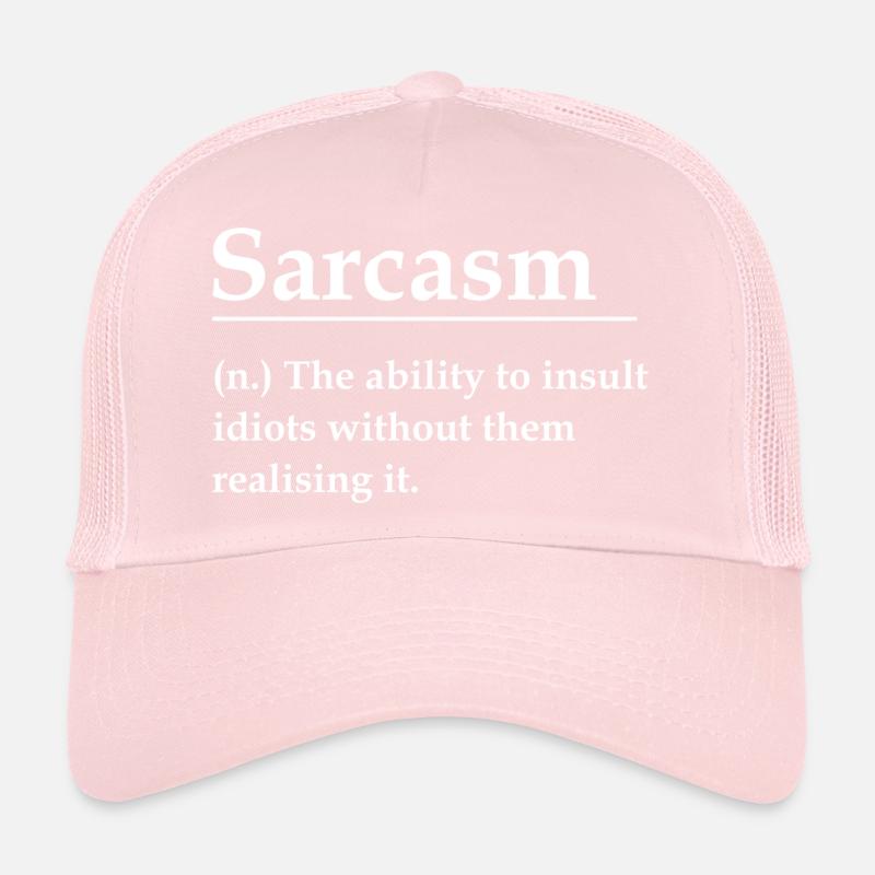 Sarcasme Casquette trucker 