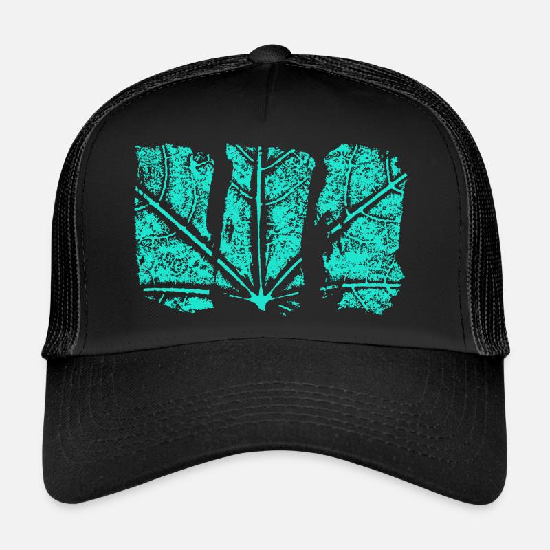 Leaves Structure - Abstract Pattern Trucker Cap