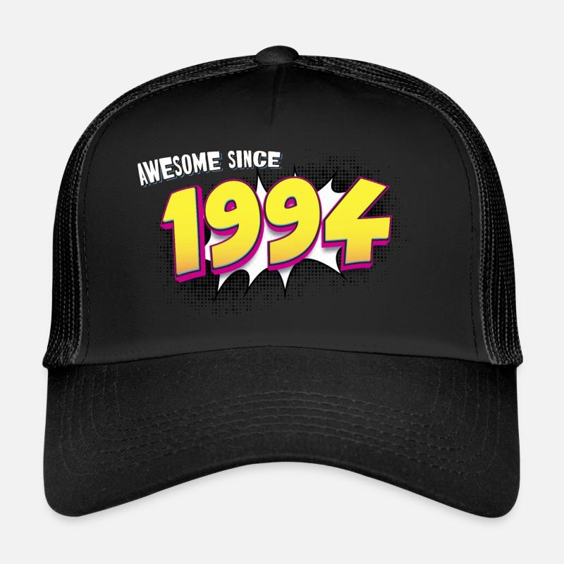 Retro 29th birthday in Pop Art Comic Book Style Trucker Cap