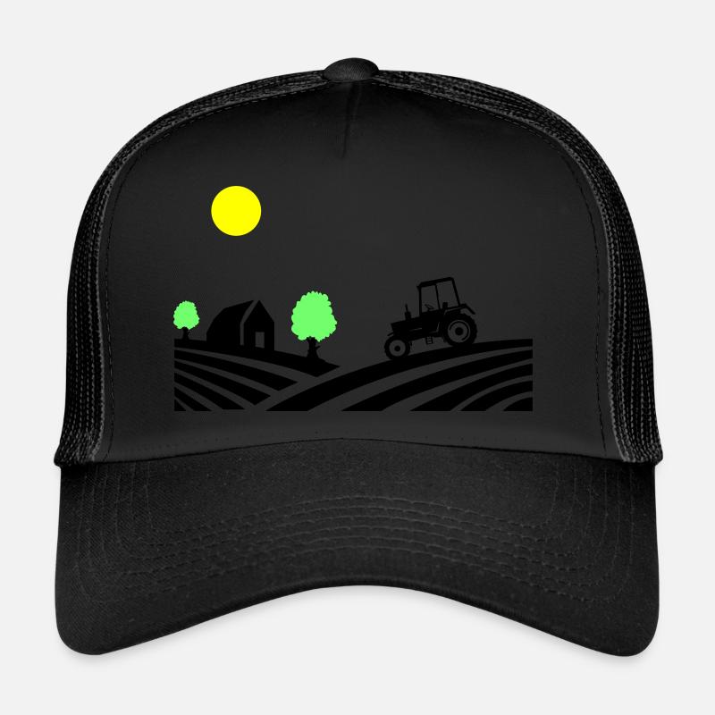 Tractor Farm Trucker Cap