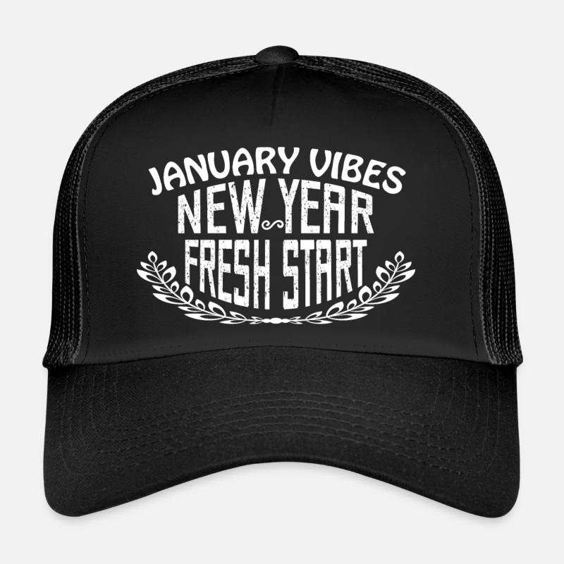 Jenuary Vibes Neujahrs-Neustart Trucker Cap