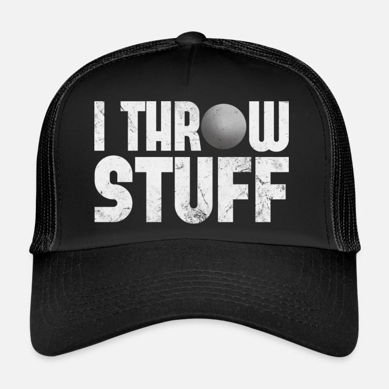 Funny I Throw Stuff - Piste experte en lancer de balle Casquette trucker 